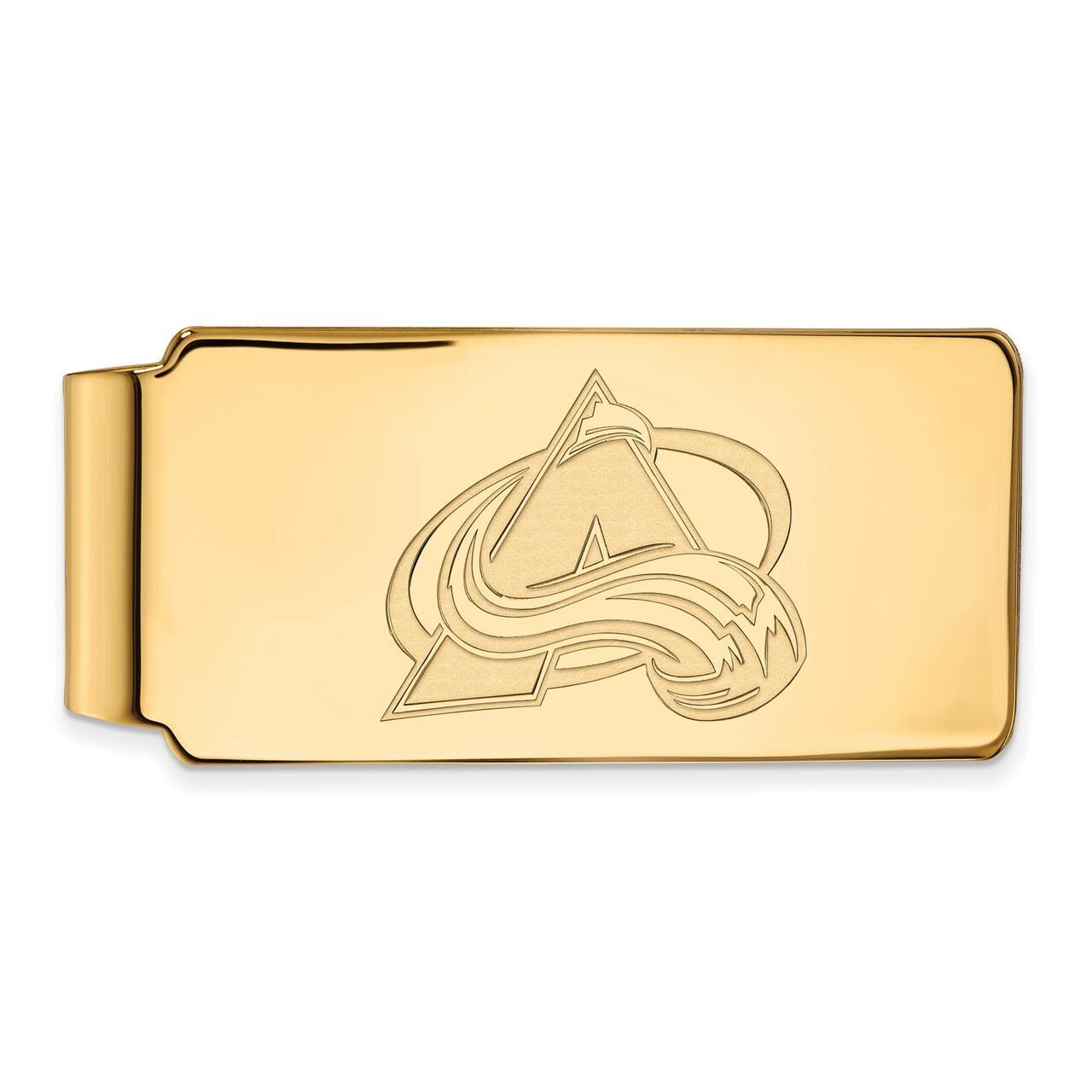 Colorado Avalanche Money Clip 10k Yellow Gold 1Y015AVA, MPN: 1Y015AVA, 886774735504