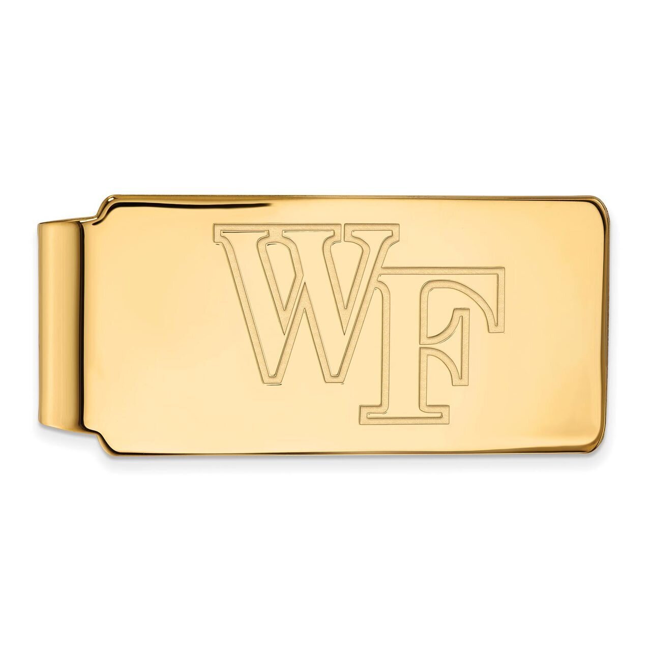Wake Forest University Money Clip 10k Yellow Gold 1Y019WFU, MPN: 1Y019WFU, 886774811635