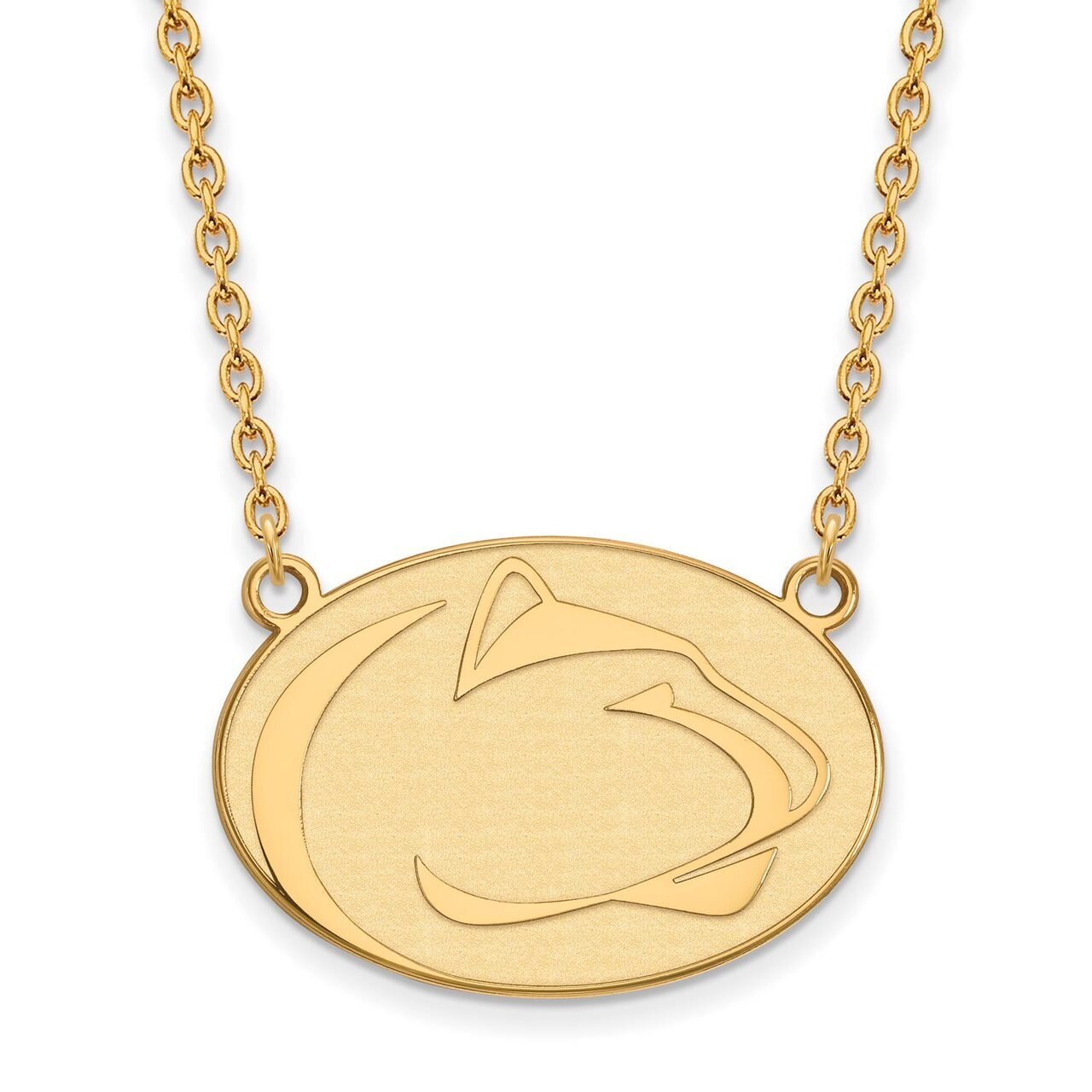 Penn State University Large Pendant with Chain Necklace 10k Yellow Gold 1Y020PSU-18, MPN: 1Y020PSU-…
