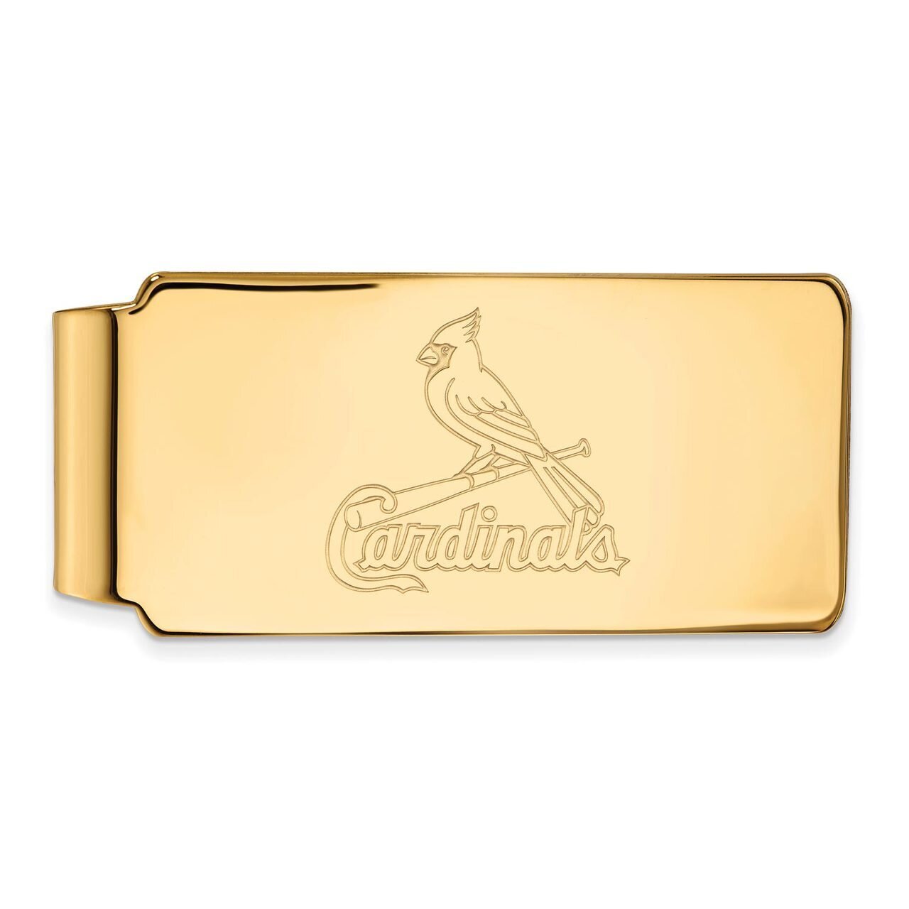 Saint Louis Cardinals Money Clip 10k Yellow Gold 1Y023CRD
