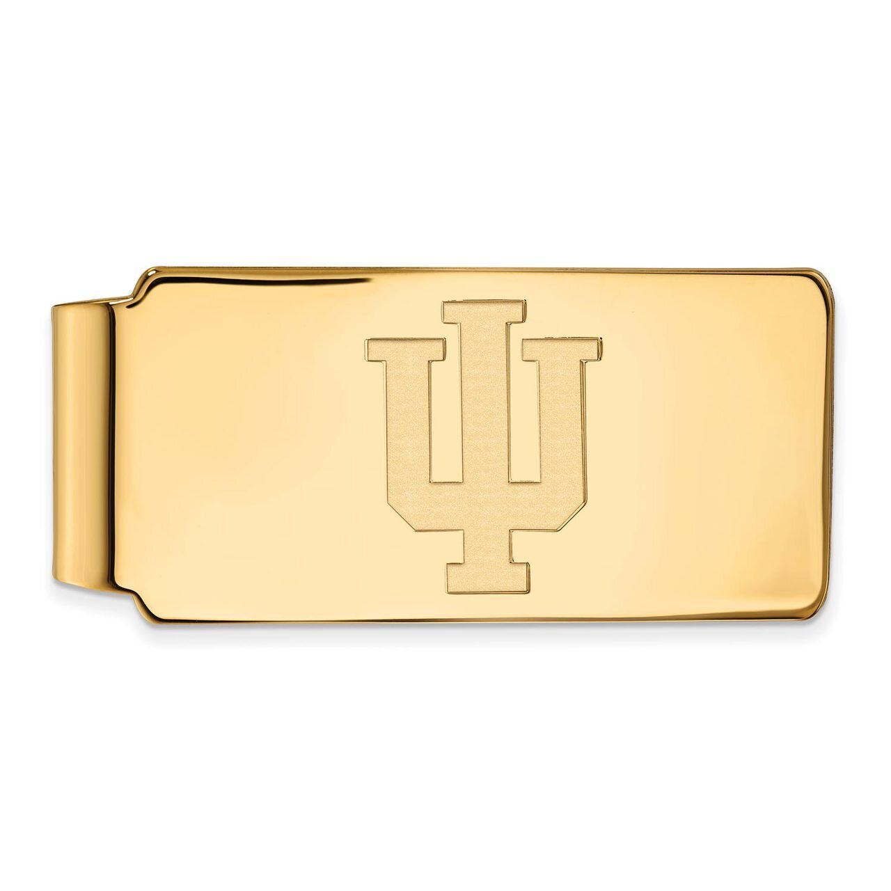 Indiana University Money Clip 10k Yellow Gold 1Y025IU