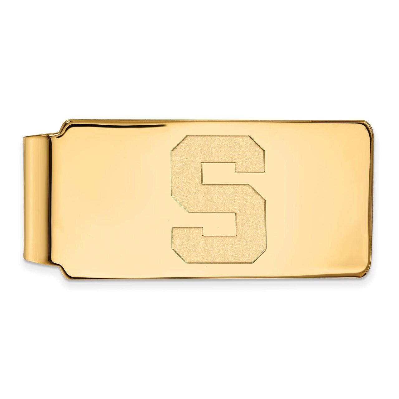 Michigan State University Money Clip 10k Yellow Gold 1Y025MIS, MPN: 1Y025MIS, 886774813226