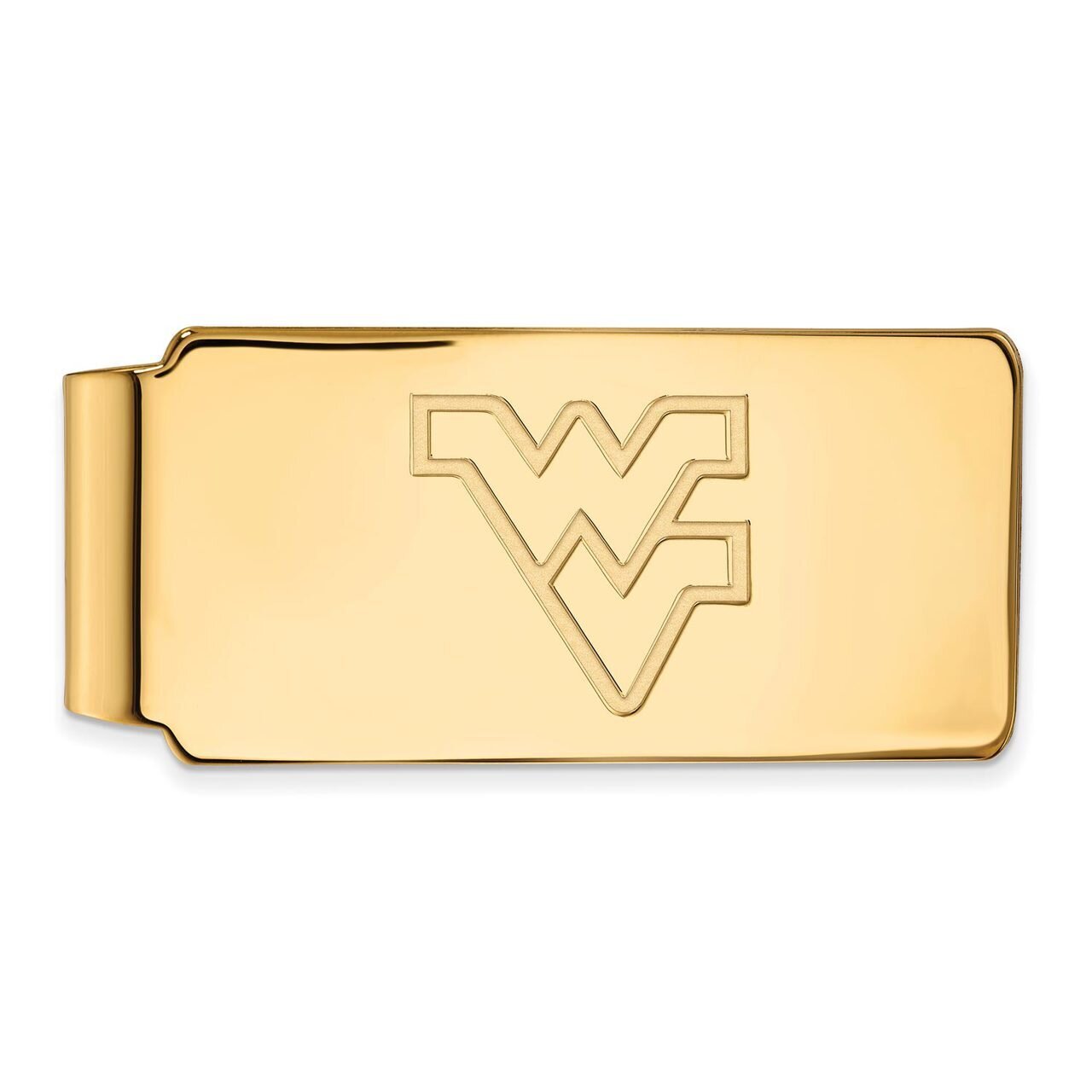 West Virginia University Money Clip 10k Yellow Gold 1Y025WVU, MPN: 1Y025WVU, 886774813608