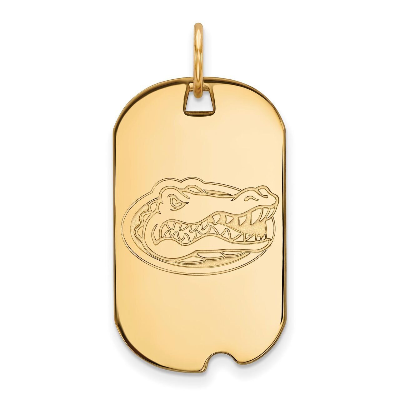University of Florida Small Dog Tag 10k Yellow Gold 1Y027UFL, MPN: 1Y027UFL, 886774814155