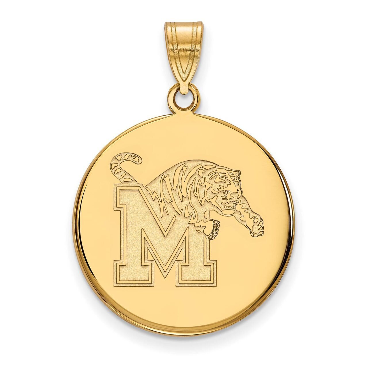 University of Memphis Large Pendant 10k Yellow Gold 1Y033UMP, MPN: 1Y033UMP, 886774815190