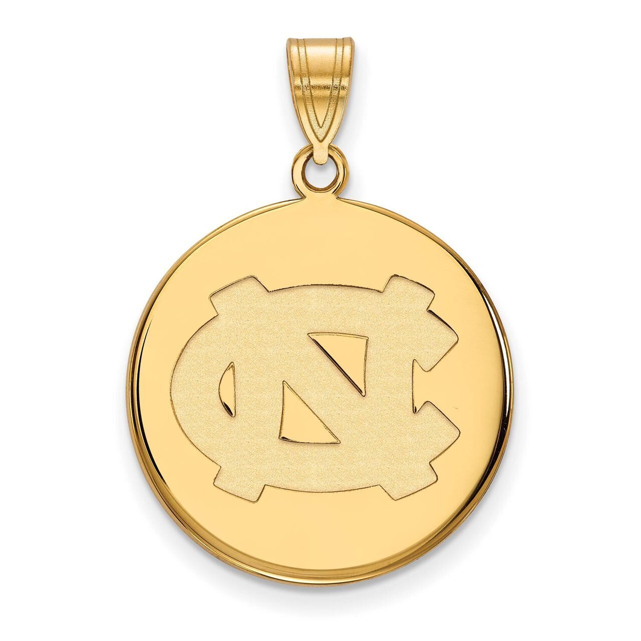 University of North Carolina Large Disc Pendant 10k Yellow Gold 1Y036UNC, MPN: 1Y036UNC, 8867748155…