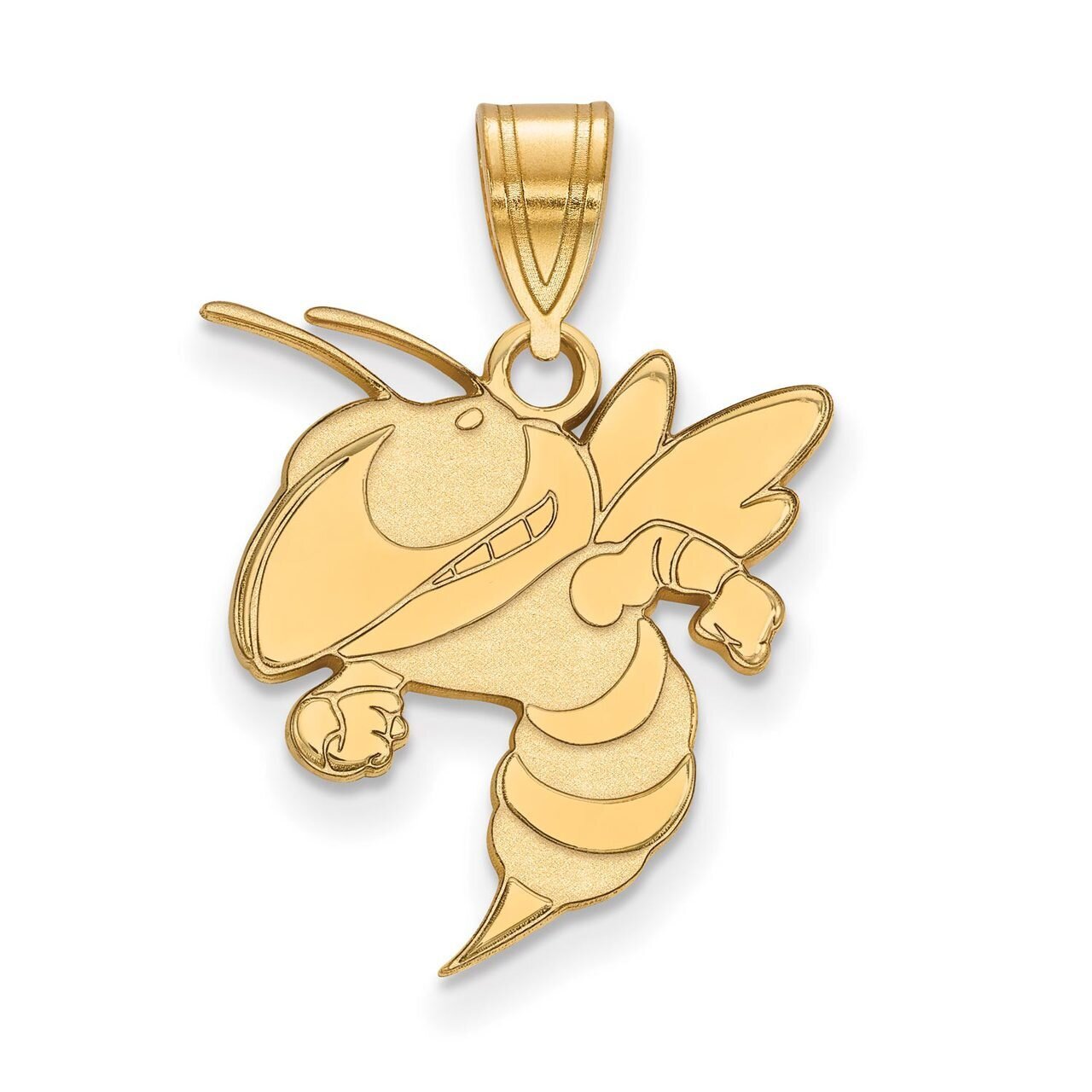 Georgia Institute of Technology Large Pendant 10k Yellow Gold 1Y044GT, MPN: 1Y044GT, 886774817446