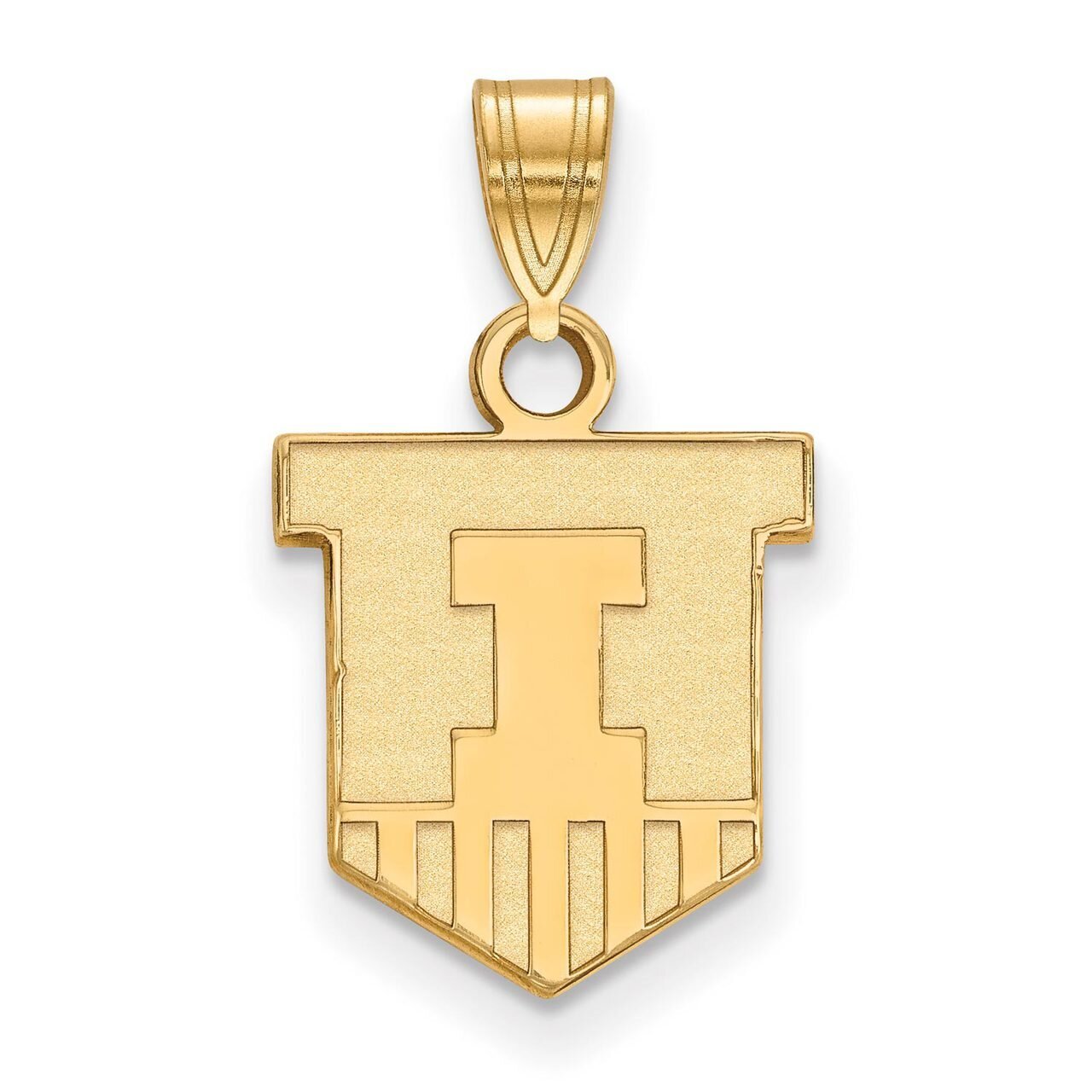 University of Illinois Small Pendant 10k Yellow Gold 1Y044UIL, MPN: 1Y044UIL, 886774817620