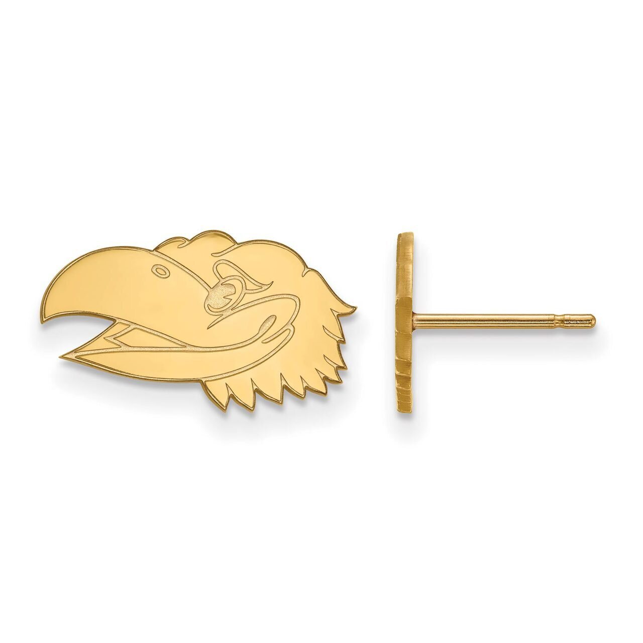 University of Kansas x-Small Post Earring 10k White Gold 1Y045UKS, MPN: 1Y045UKS, 886774817996