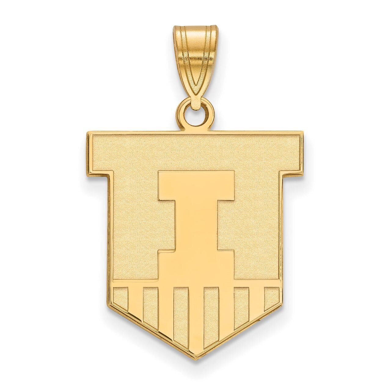 University of Illinois Large Pendant 10k Yellow Gold 1Y046UIL, MPN: 1Y046UIL, 886774818320