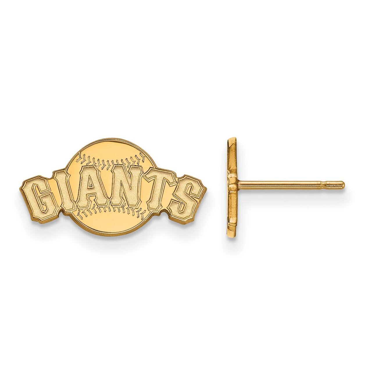 San Francisco Giants x-Small Post Earring 10k Yellow Gold 1Y051GIT, MPN: 1Y051GIT, 886774819310