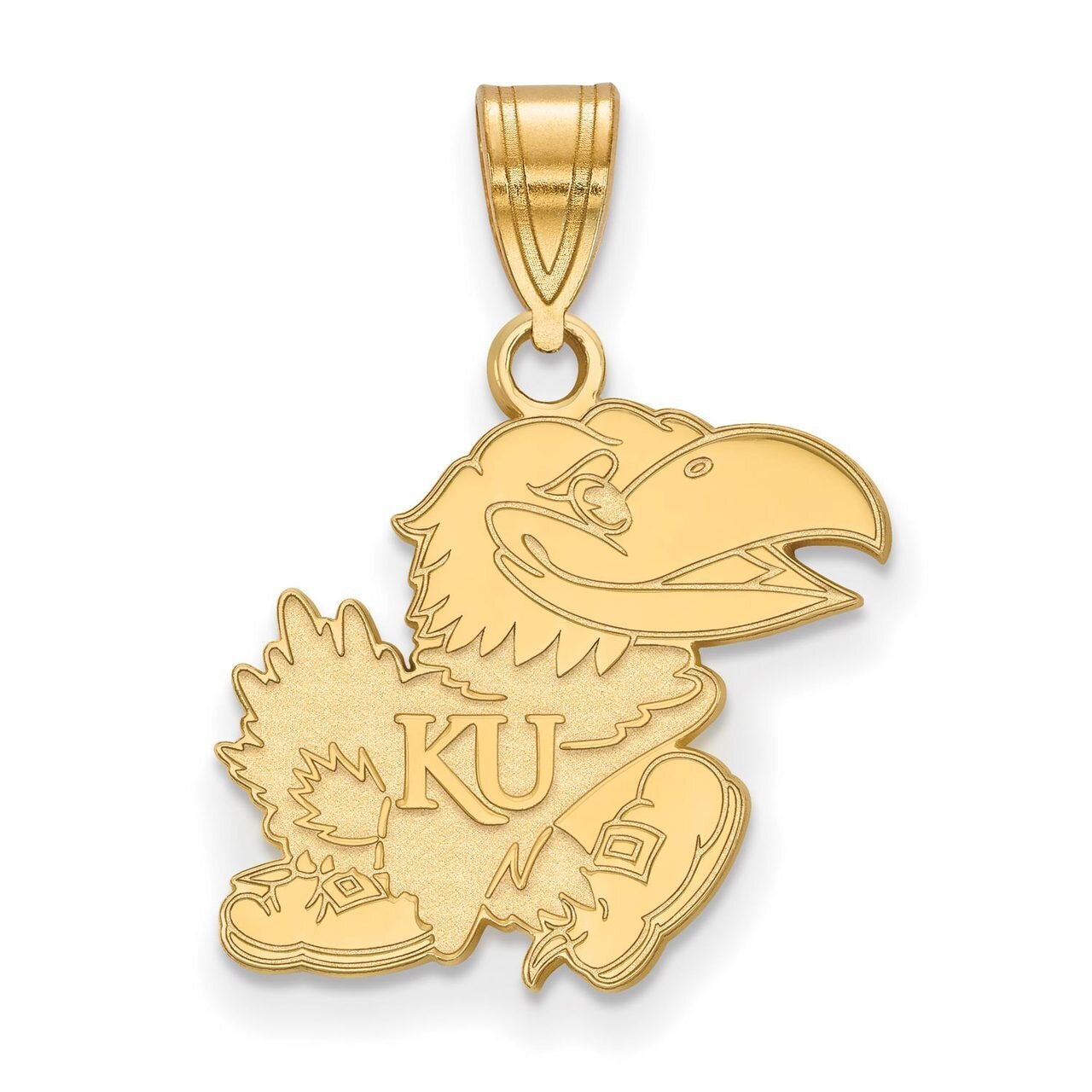 University of Kansas Medium Pendant 10k Yellow Gold 1Y067UKS, MPN: 1Y067UKS, 886774821801