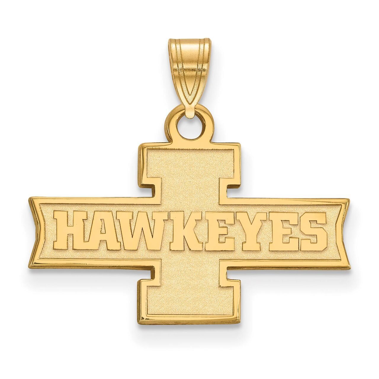 University of Iowa Small Pendant 10k Yellow Gold 1Y072UIA, MPN: 1Y072UIA, 886774822457