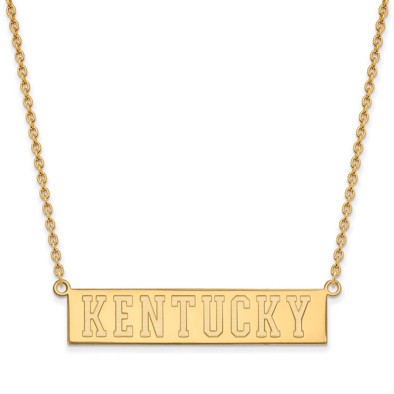 University of Kentucky Large Pendant with Chain Necklace 10k Yellow Gold 1Y073UK-18, MPN: 1Y073UK-1…