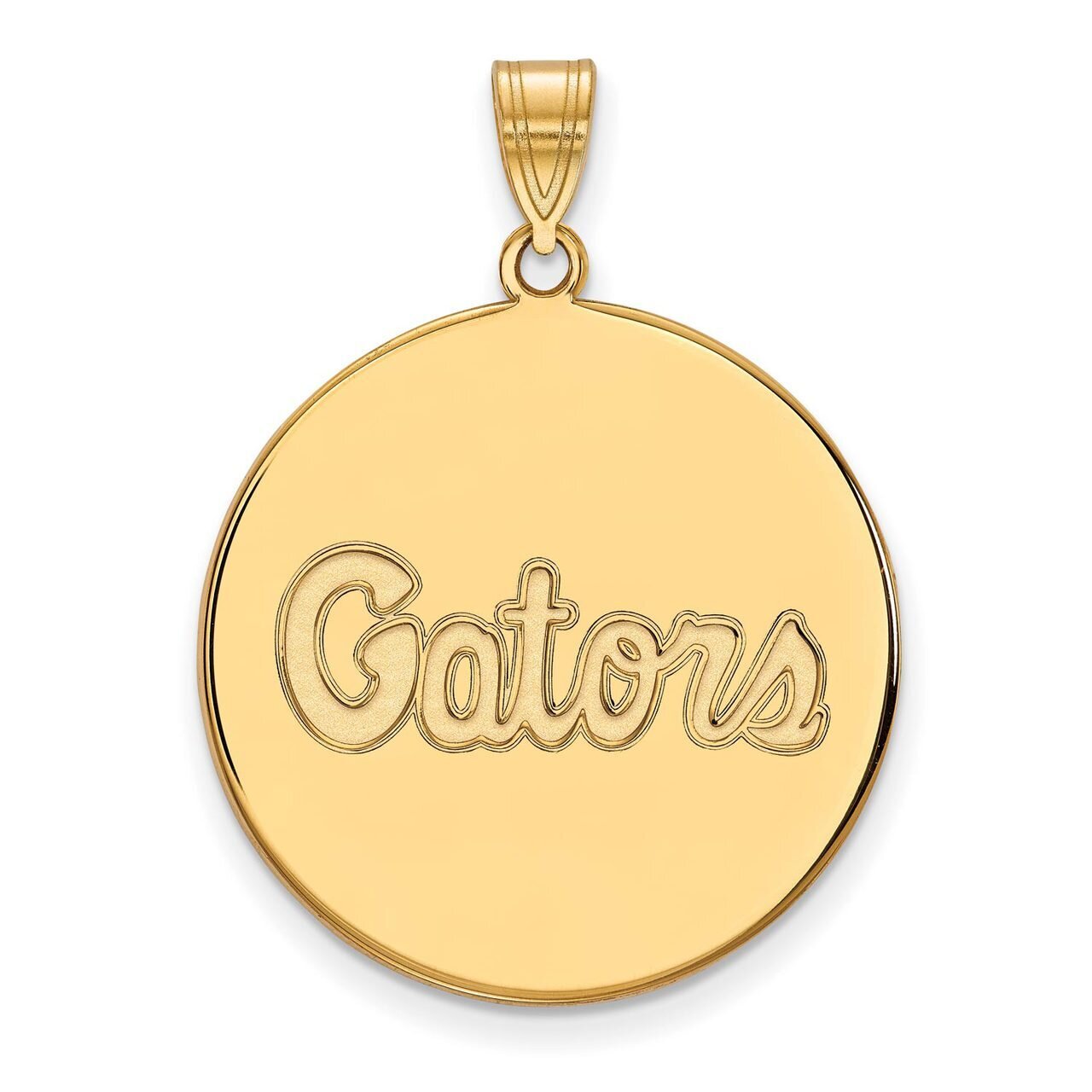University of Florida x-Large Disc Pendant 10k Yellow Gold 1Y086UFL, MPN: 1Y086UFL, 886774823287