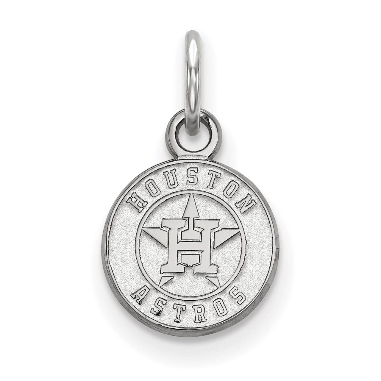 Houston Astros x-Small Pendant 14k White Gold 4W001AST