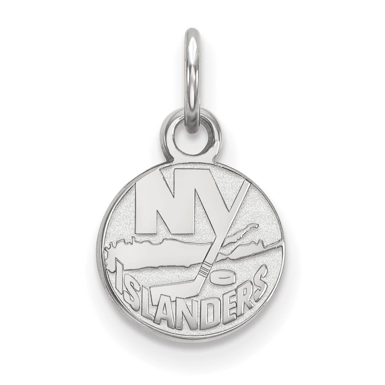 New York Islanders x-Small Pendant 14k White Gold 4W001ISL, MPN: 4W001ISL, 886774824093