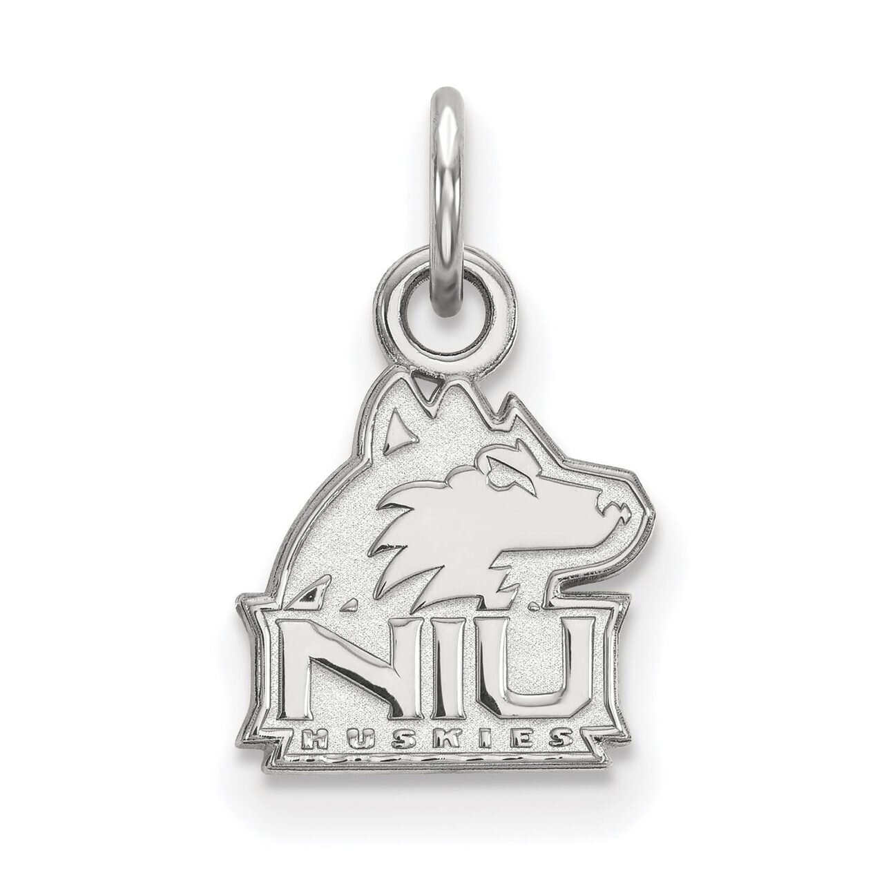 Northern Illinois University x-Small Pendant 14k White Gold 4W001NIU, MPN: 4W001NIU, 886774824451