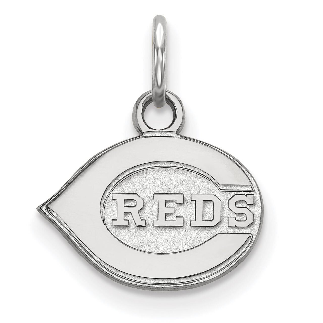 Cincinnati Reds x-Small Pendant 14k White Gold 4W001RDS