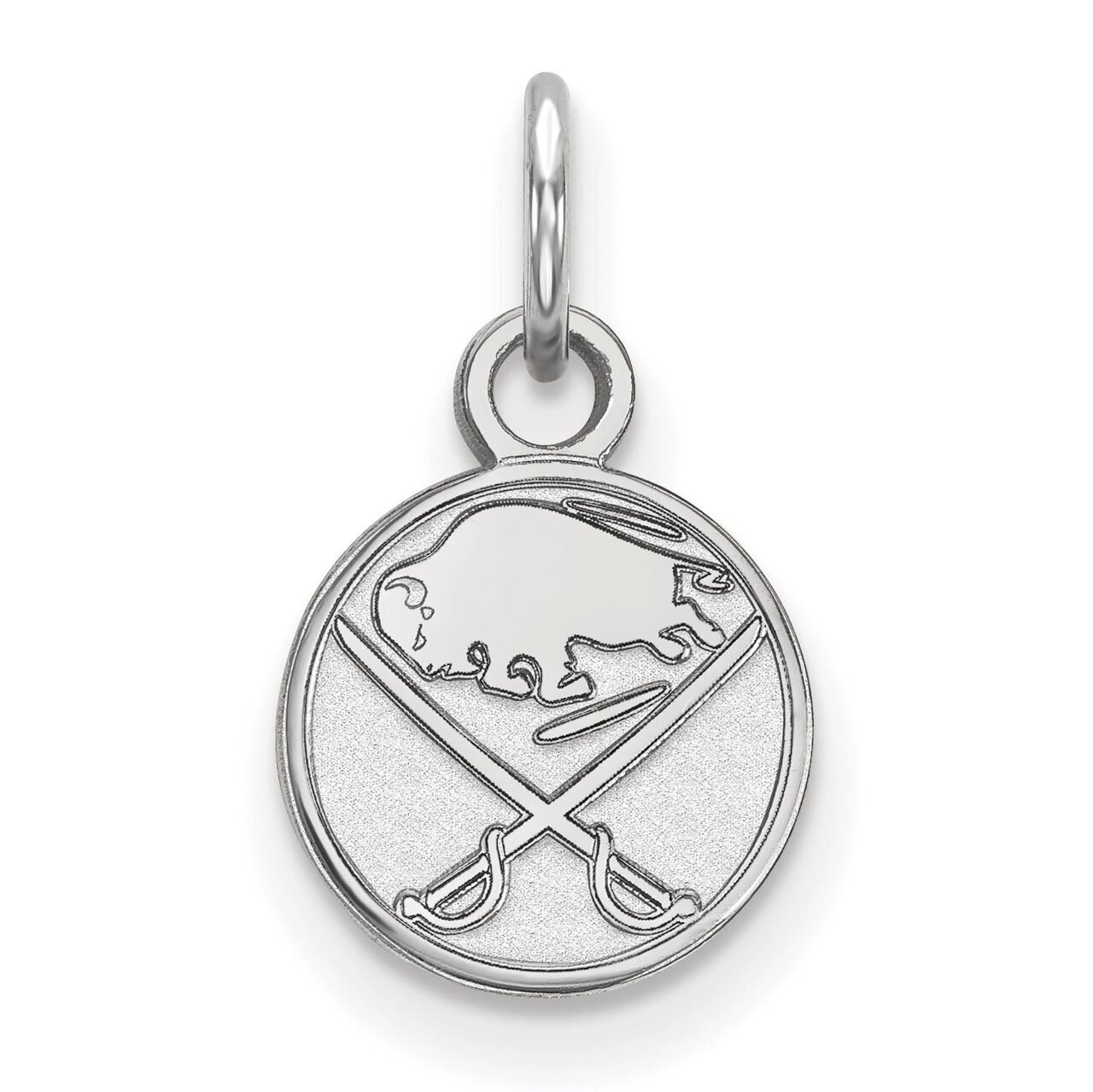 Buffalo Sabres x-Small Pendant 14k White Gold 4W001SAB, MPN: 4W001SAB, 886774824727