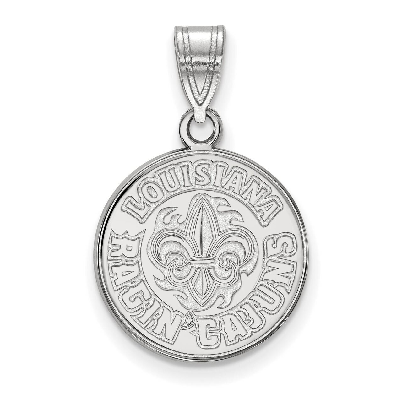 University of Louisiana at Lafayette Medium Pendant 14k White Gold 4W001USL, MPN: 4W001USL, 8867748…