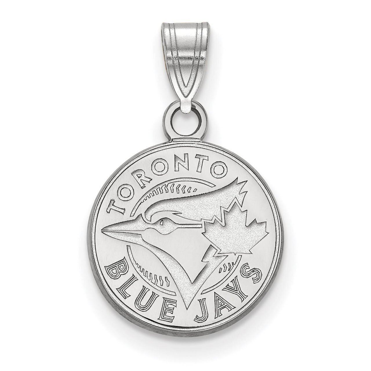 Toronto Blue Jays Small Pendant 14k White Gold 4W002BLU, MPN: 4W002BLU, 886774826127