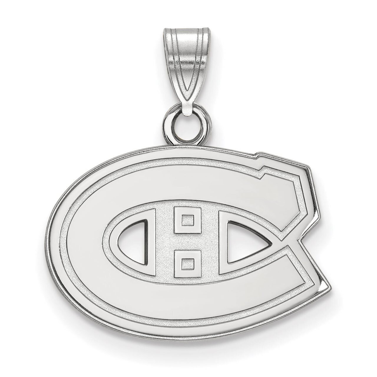 Montreal Canadiens Small Pendant 14k White Gold 4W002CAN, MPN: 4W002CAN, 886774736150