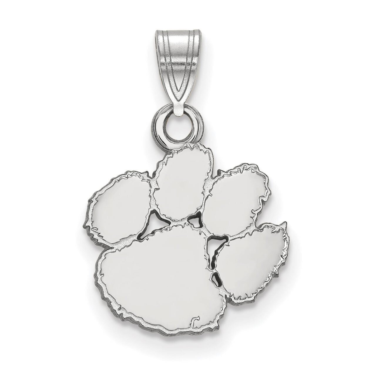 Clemson University Small Pendant 14k White Gold 4W002CU, MPN: 4W002CU, 886774826325