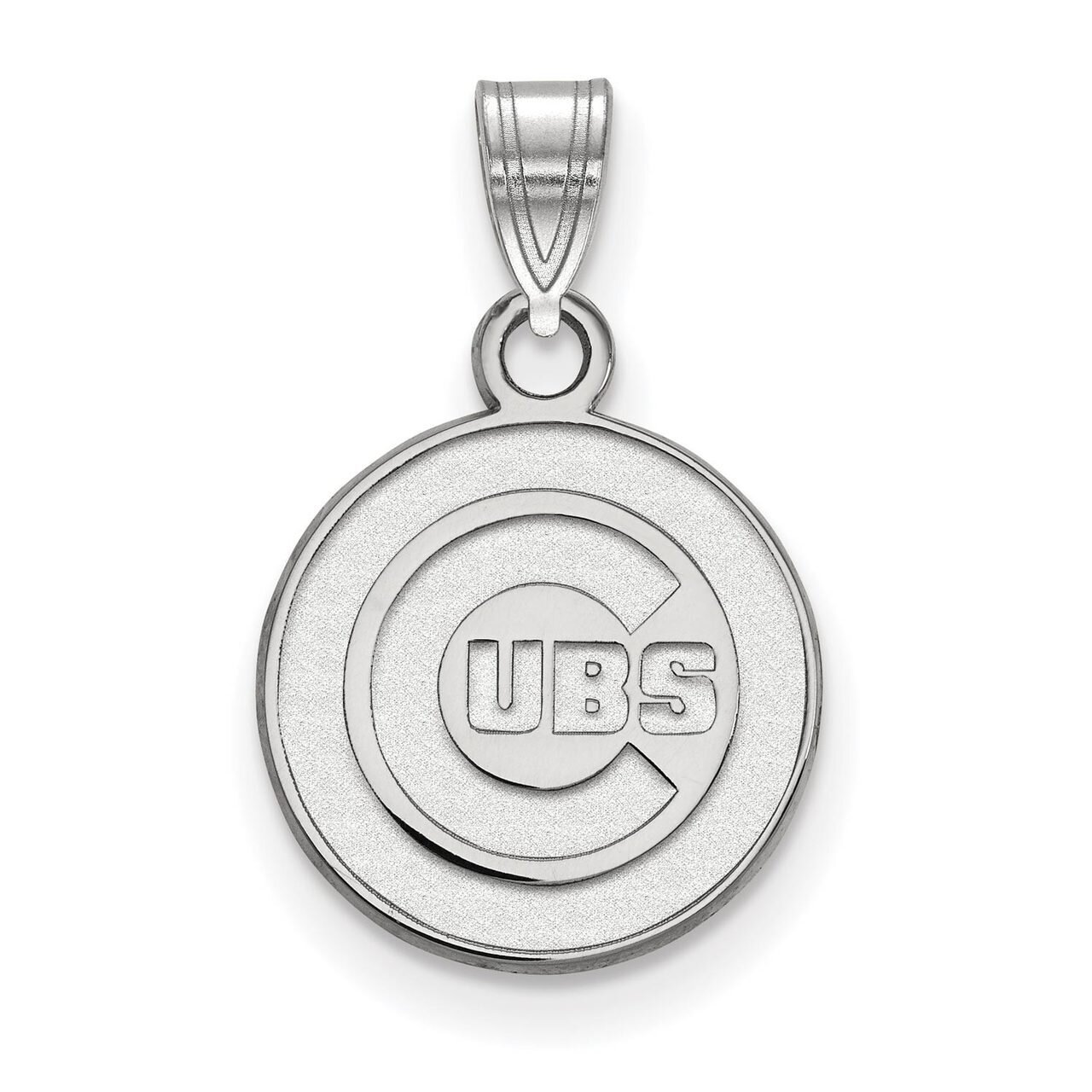 Chicago Cubs Small Pendant 14k White Gold 4W002CUB, MPN: 4W002CUB, 886774826332