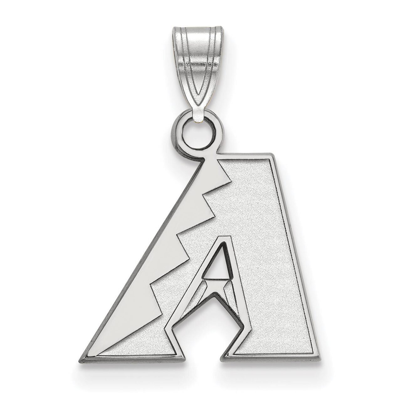 Arizona Diamondbacks Small Pendant 14k White Gold 4W002DIA, MPN: 4W002DIA, 886774826363