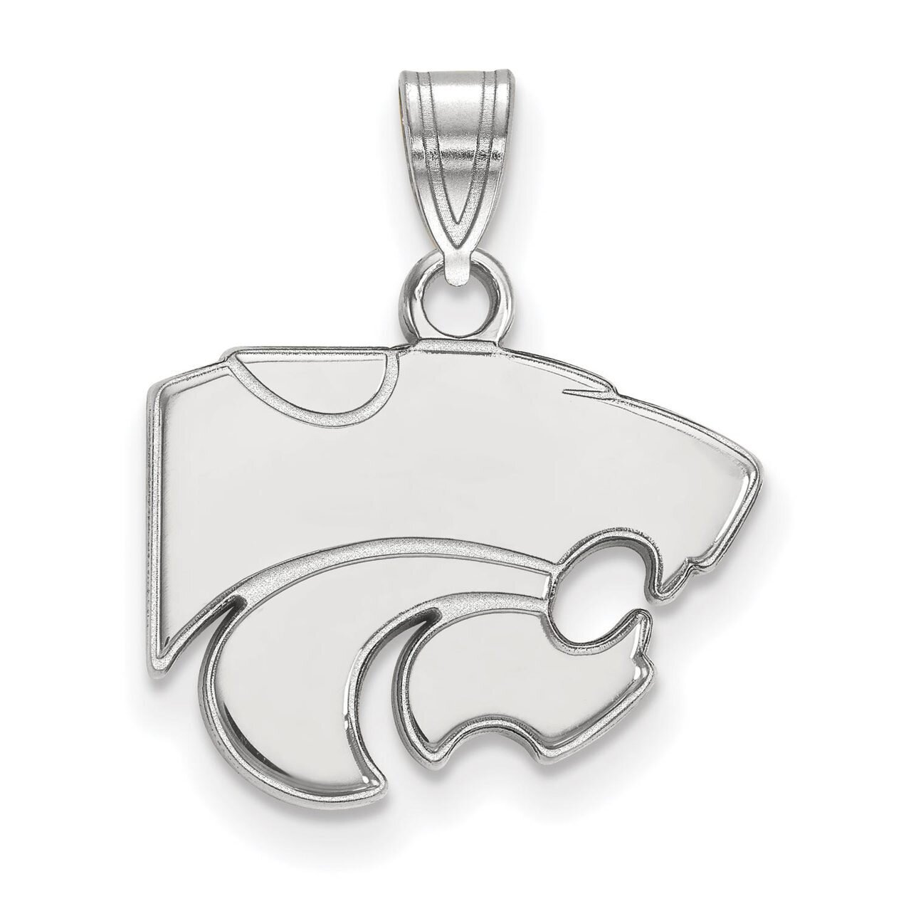 Kansas State University Small Pendant 14k White Gold 4W002KSU, MPN: 4W002KSU, 886774826738