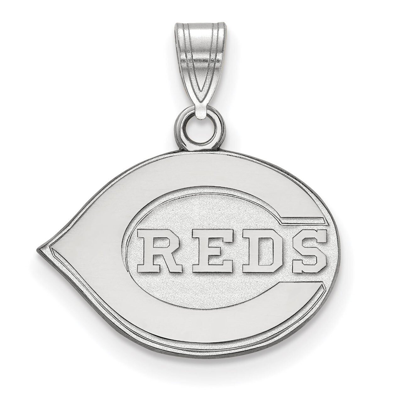 Cincinnati Reds Small Pendant 14k White Gold 4W002RDS, MPN: 4W002RDS, 886774827155