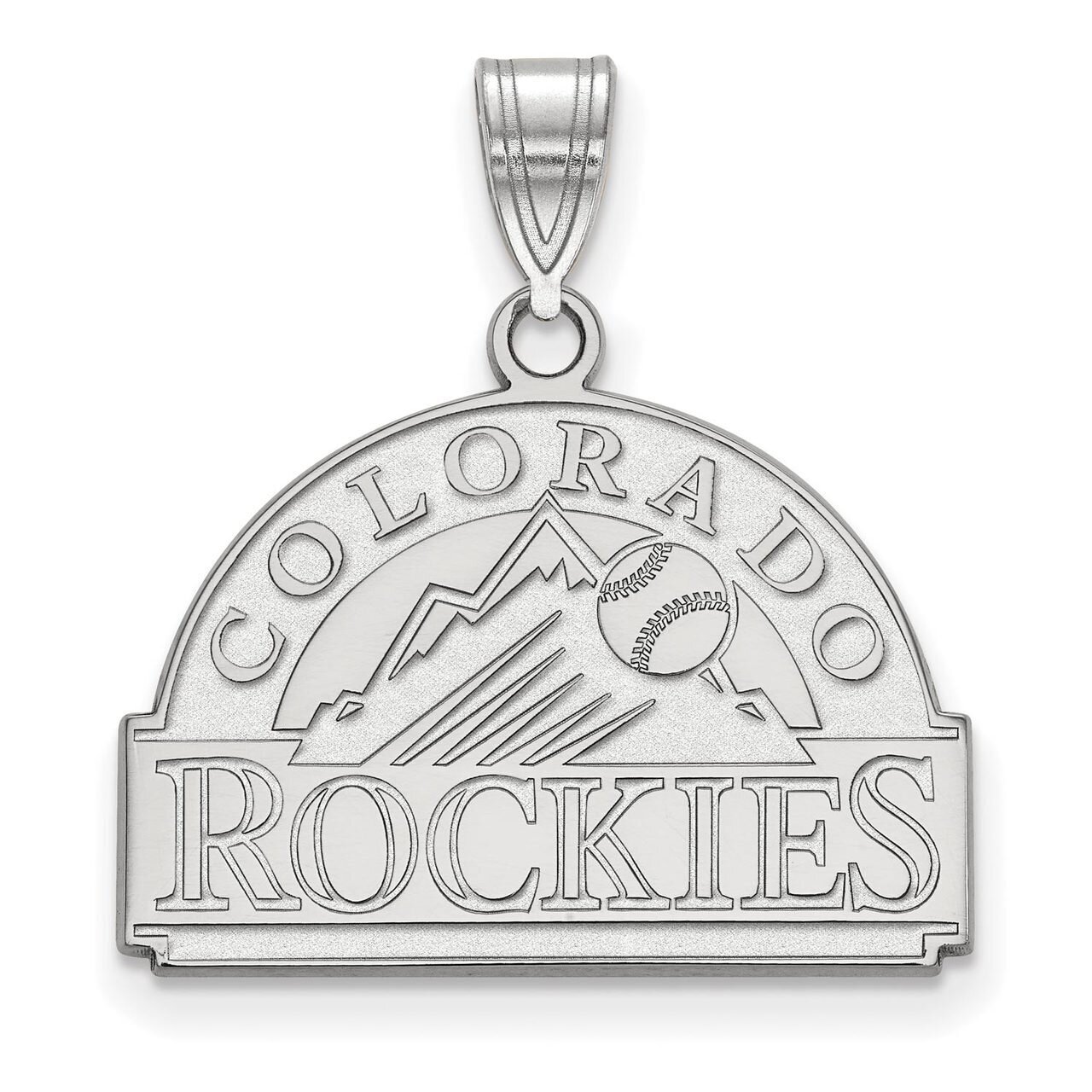 Colorado Rockies Medium Pendant 14k White Gold 4W002ROK, MPN: 4W002ROK, 886774827179