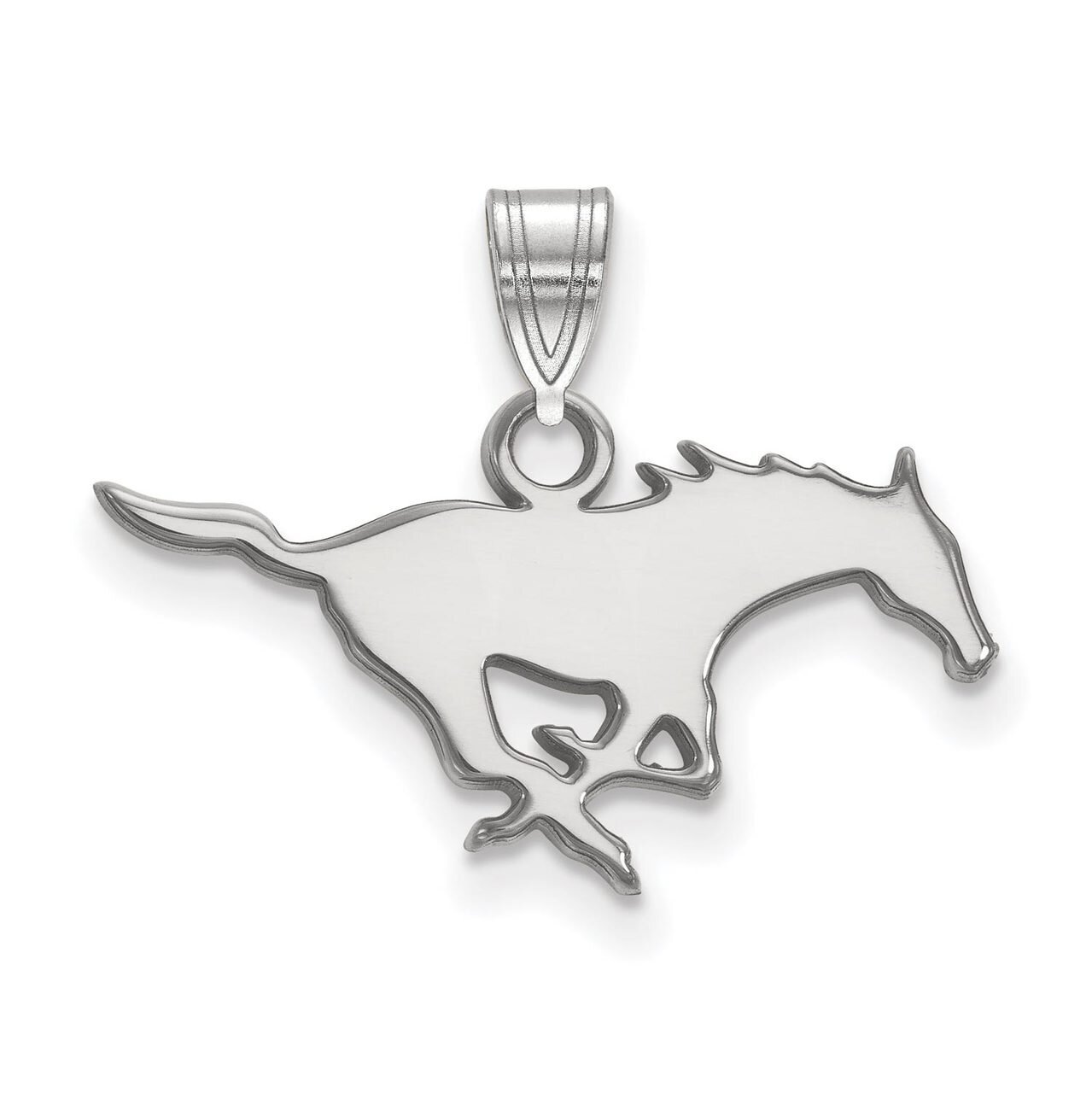 Southern Methodist University Small Pendant 14k White Gold 4W002SMU, MPN: 4W002SMU, 886774827353
