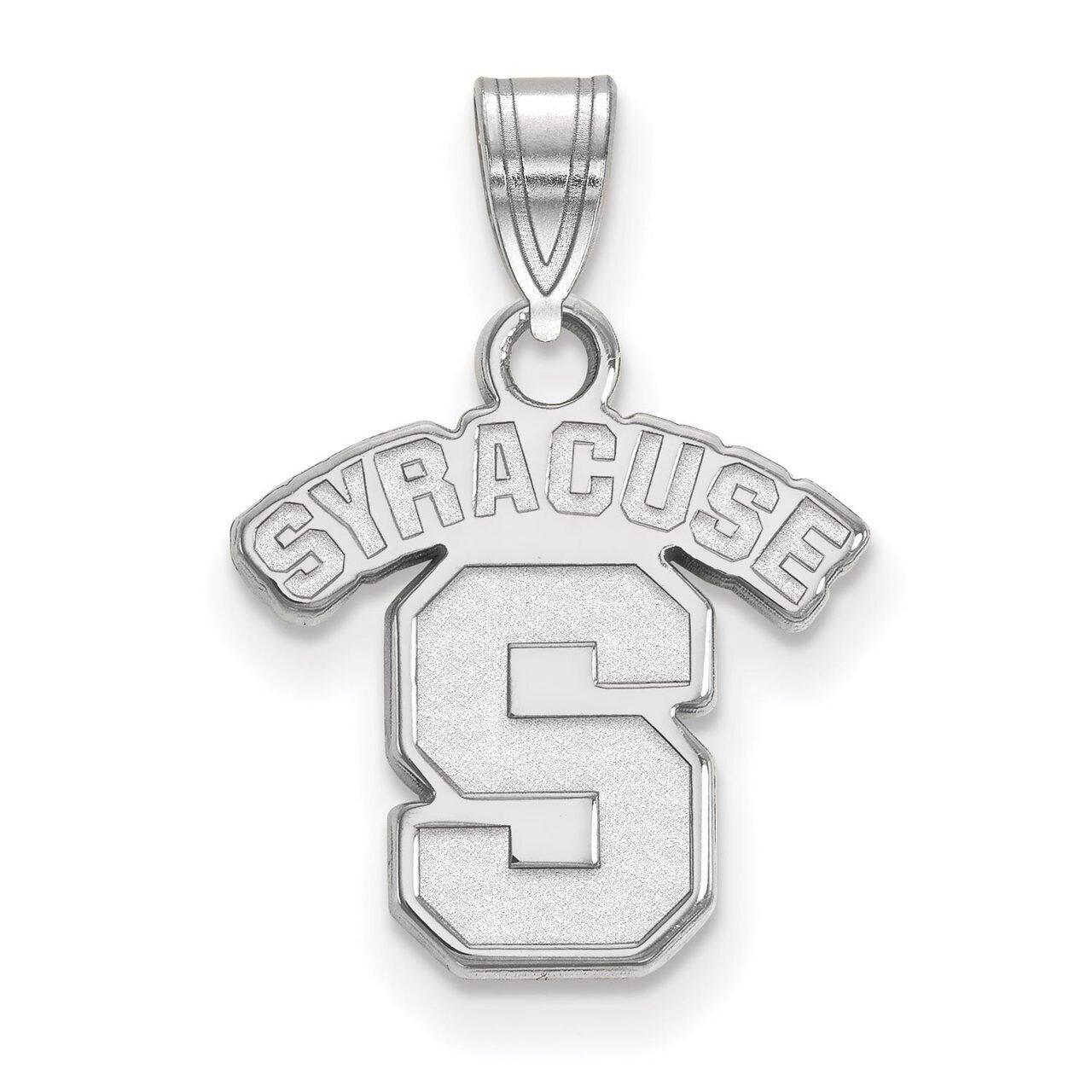 Syracuse University Small Pendant 14k White Gold 4W002SYU, MPN: 4W002SYU, 886774827407