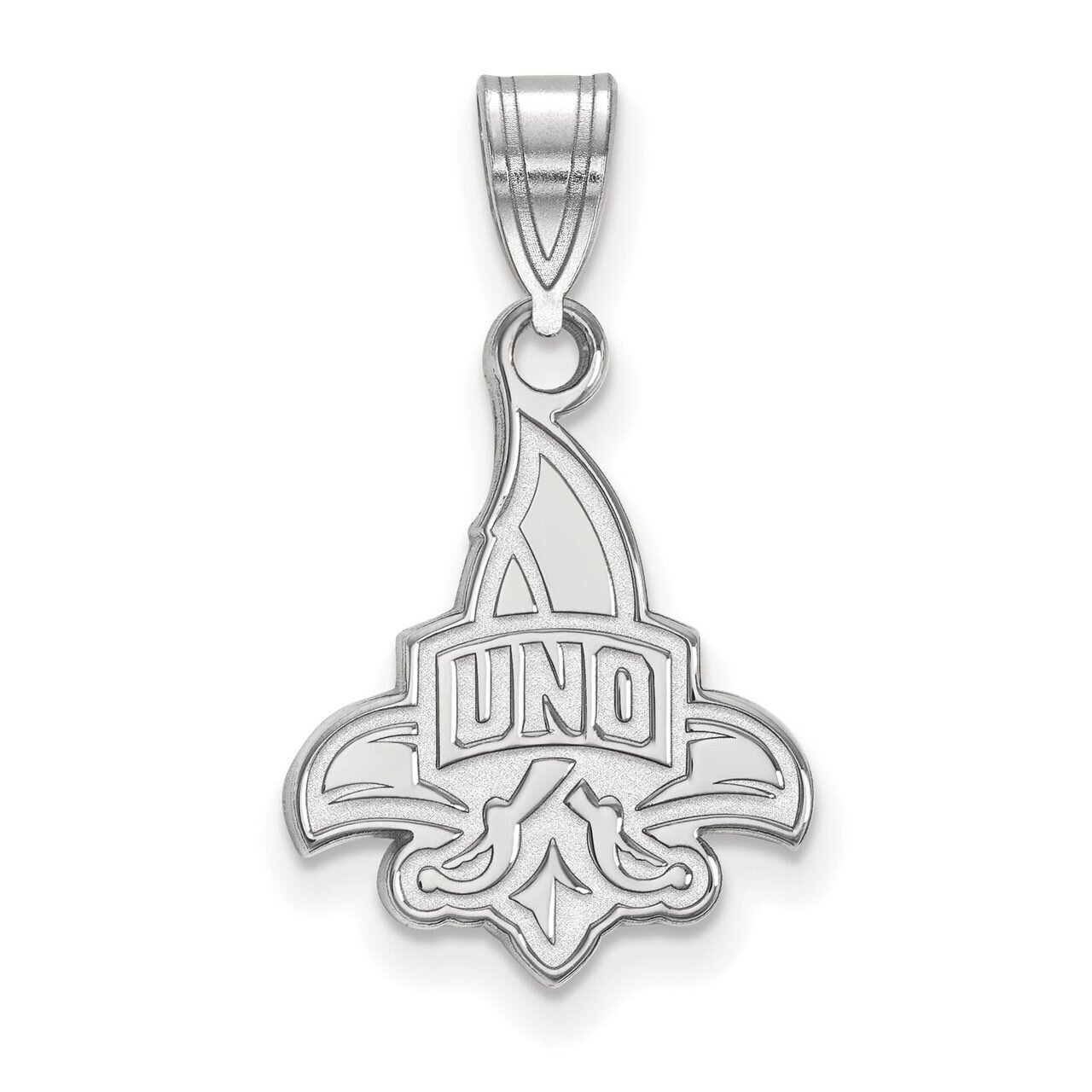 University of New Orleans Medium Pendant 14k White Gold 4W002UNO, MPN: 4W002UNO, 886774827957