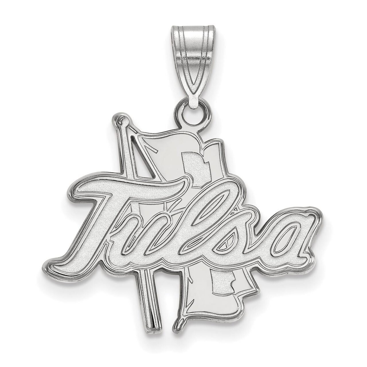 The University of Tulsa Large Pendant 14k White Gold 4W002UTL, MPN: 4W002UTL, 886774828206