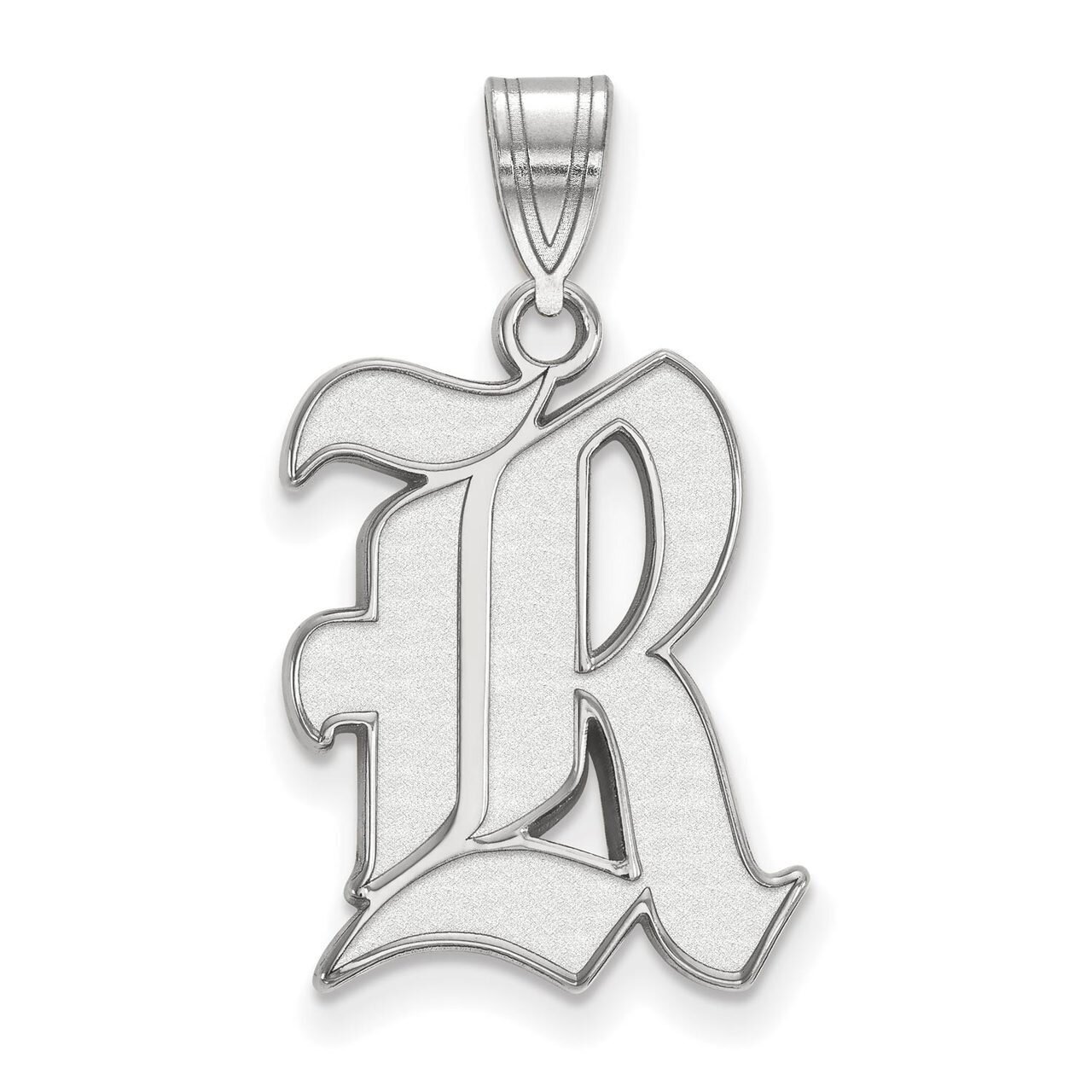 Rice University Large Pendant 14k White Gold 4W002WMR, MPN: 4W002WMR, 886774828411