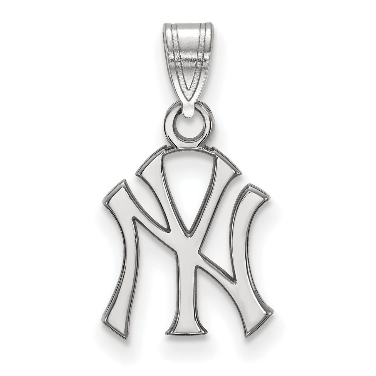 New York Yankees Small Pendant 14k White Gold 4W002YAN, MPN: 4W002YAN, 886774828473