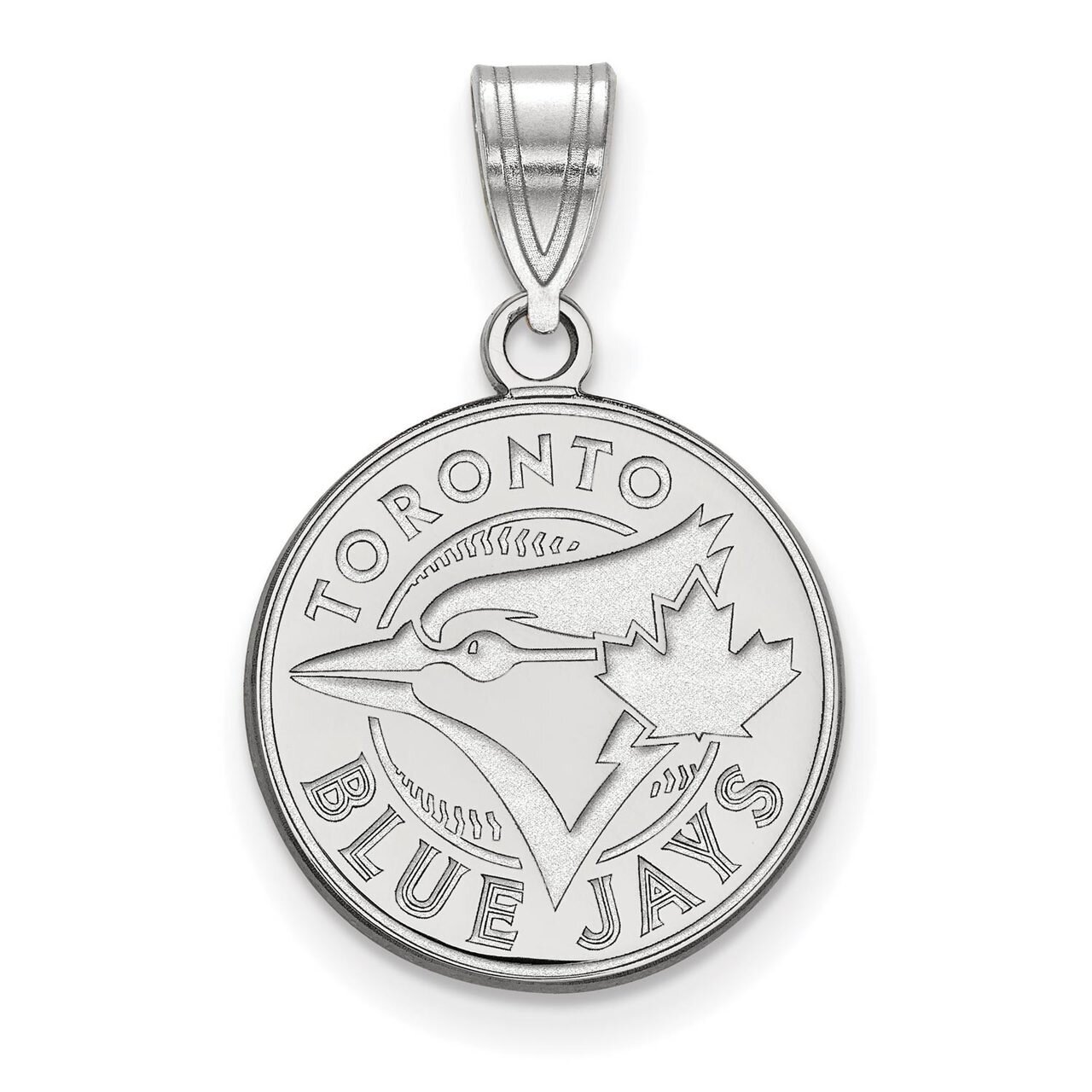 Toronto Blue Jays Medium Pendant 14k White Gold 4W003BLU, MPN: 4W003BLU, 886774828565