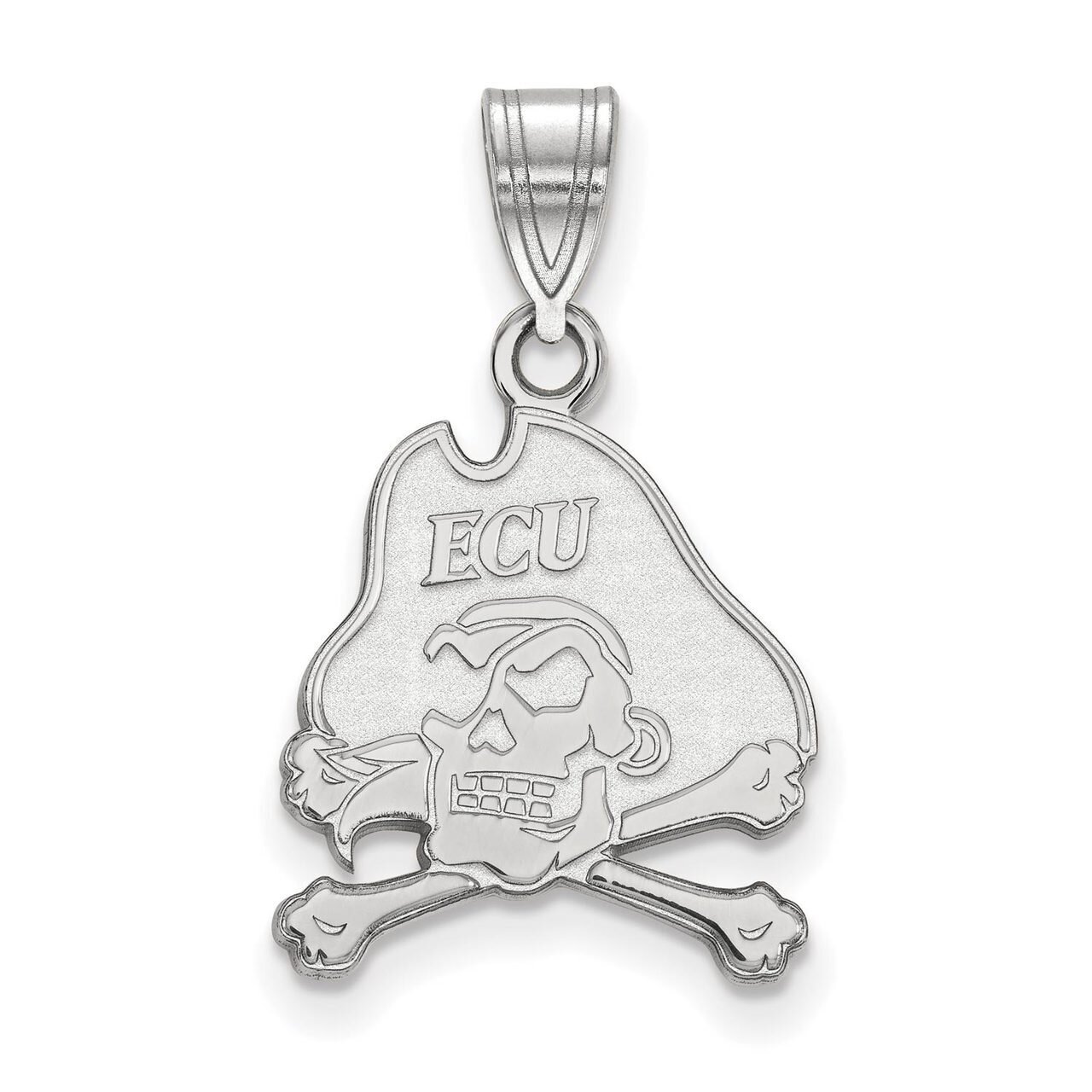 East Carolina University Medium Pendant 14k White Gold 4W003ECU, MPN: 4W003ECU, 886774828718