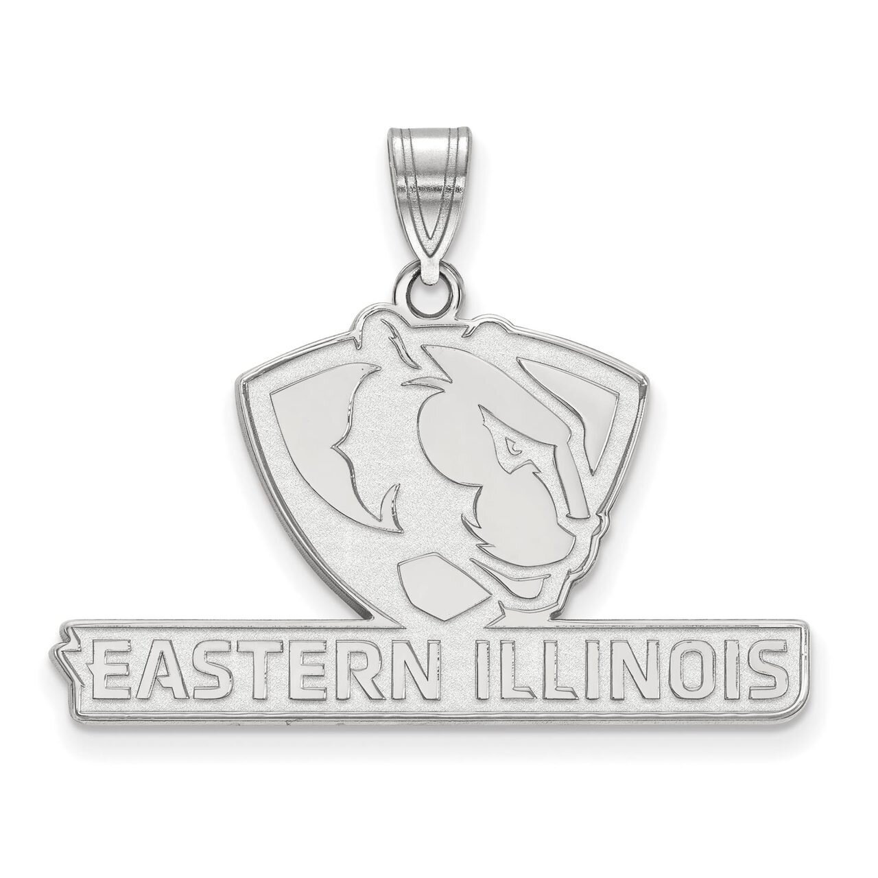 Eastern Illinois University Large Pendant 14k White Gold 4W003EIU, MPN: 4W003EIU, 886774828725