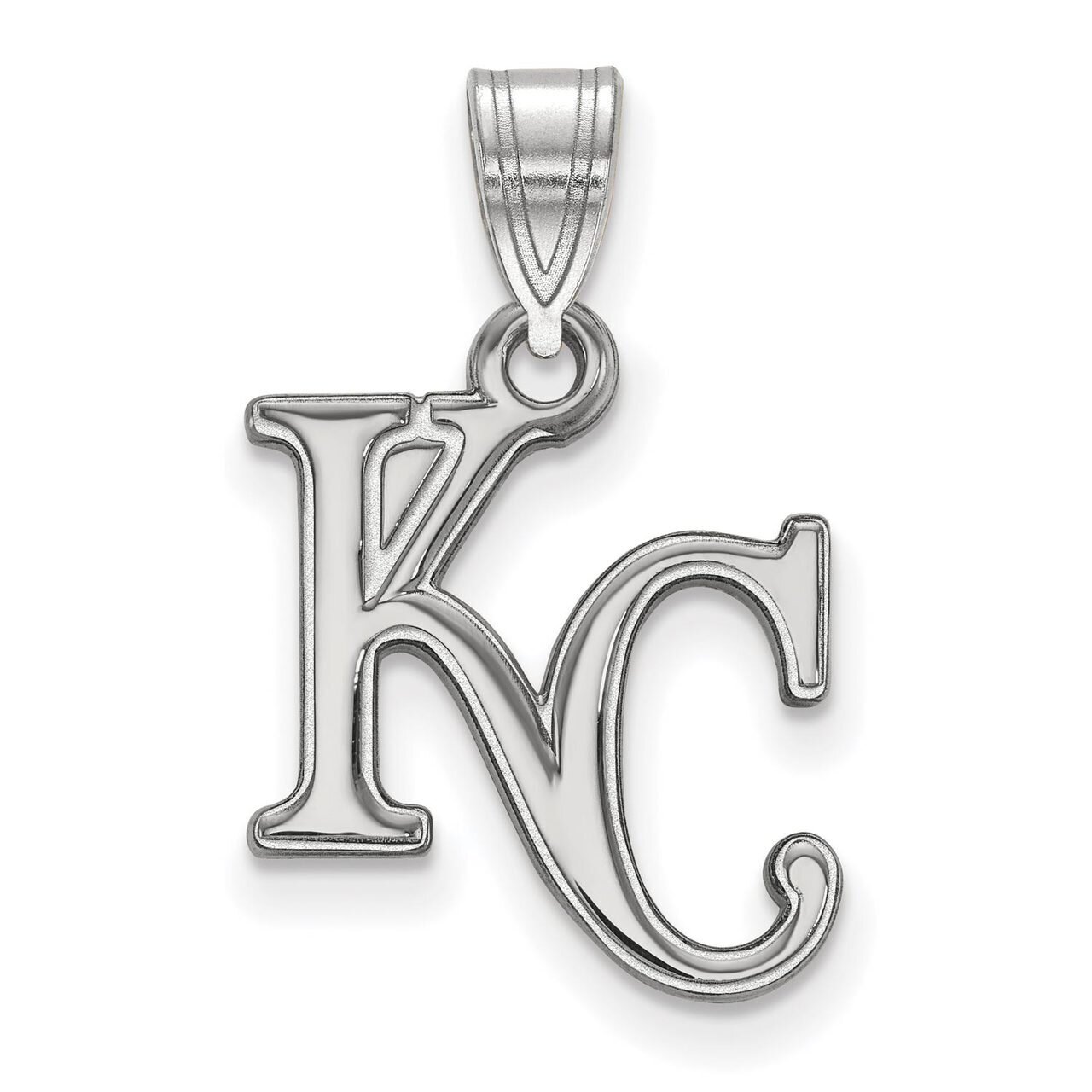 Kansas City Royals Medium Pendant 14k White Gold 4W003ROY