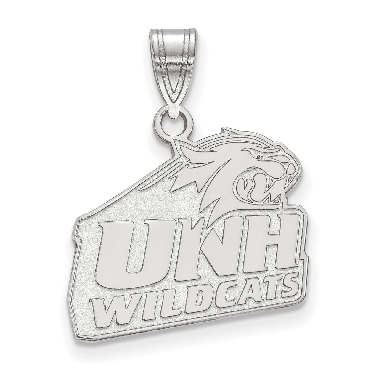 University of New Hampshire Medium Pendant 14k White Gold 4W003UNH, MPN: 4W003UNH, 886774829661