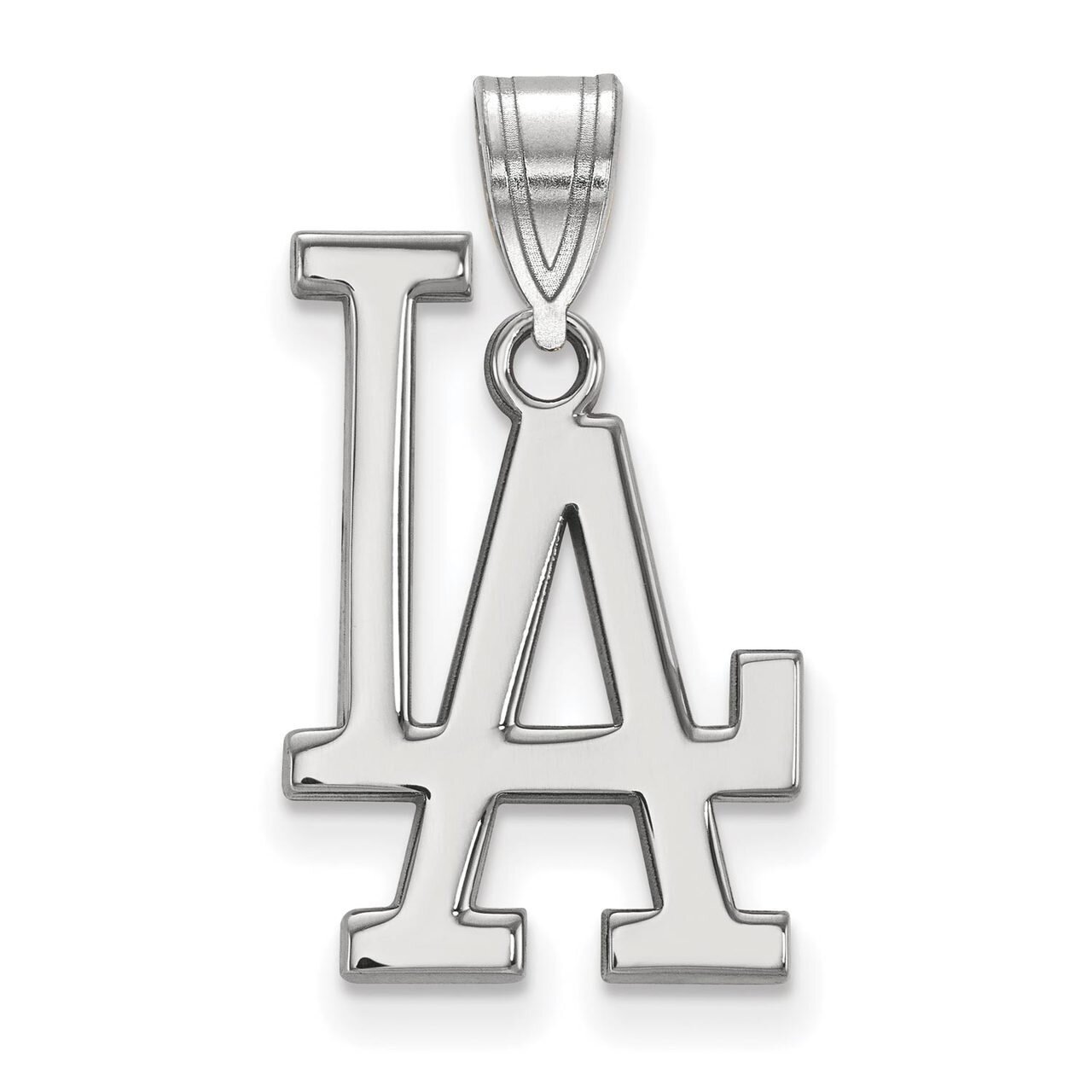 Los Angeles Dodgers Large Pendant 14k White Gold 4W004DOD, MPN: 4W004DOD, 886774830292