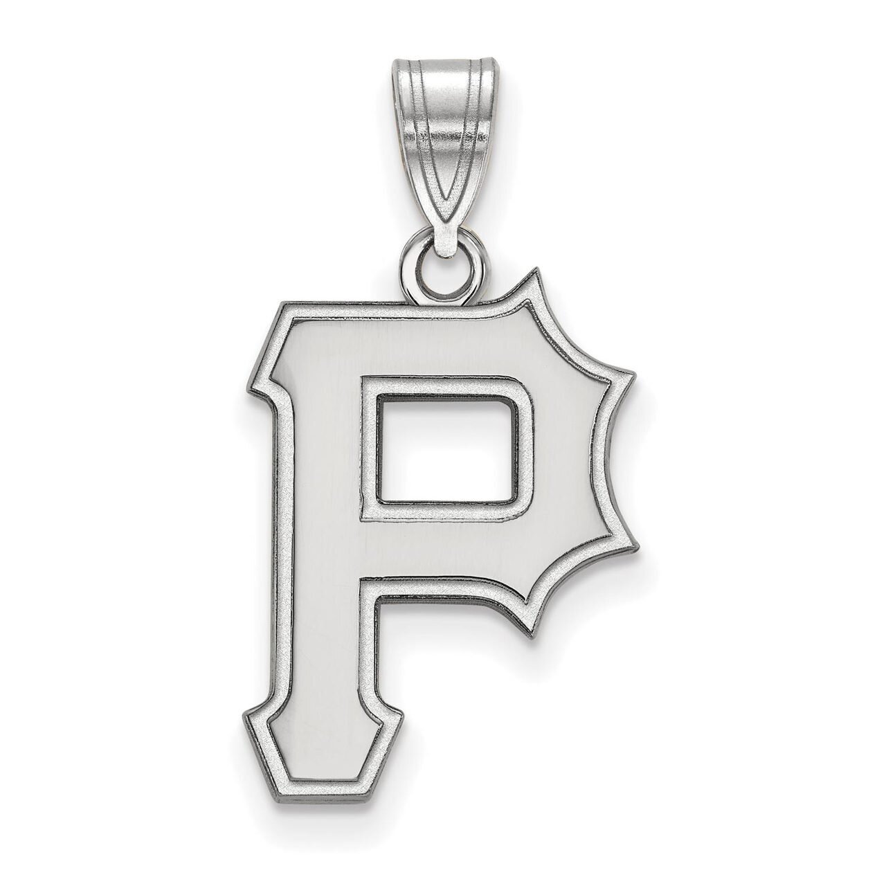 Pittsburgh Pirates Large Pendant 14k White Gold 4W004PIR, MPN: 4W004PIR, 886774830865