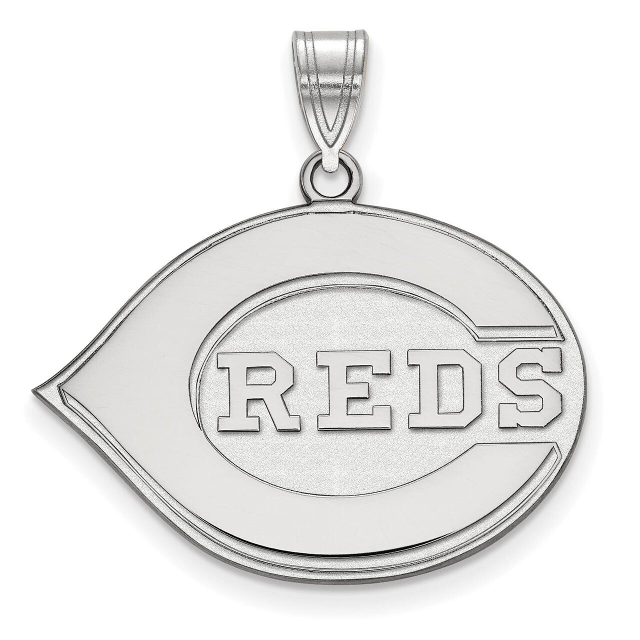 Cincinnati Reds Large Pendant 14k White Gold 4W004RDS, MPN: 4W004RDS, 886774830926