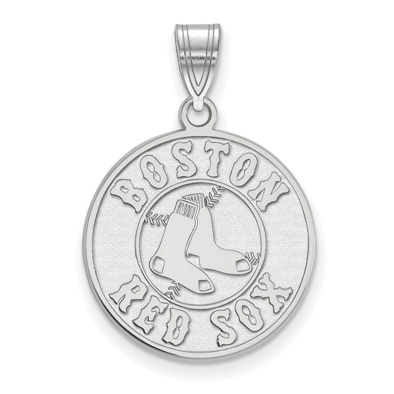 Boston Red Sox Large Pendant 14k White Gold 4W004RSO, MPN: 4W004RSO, 886774830957