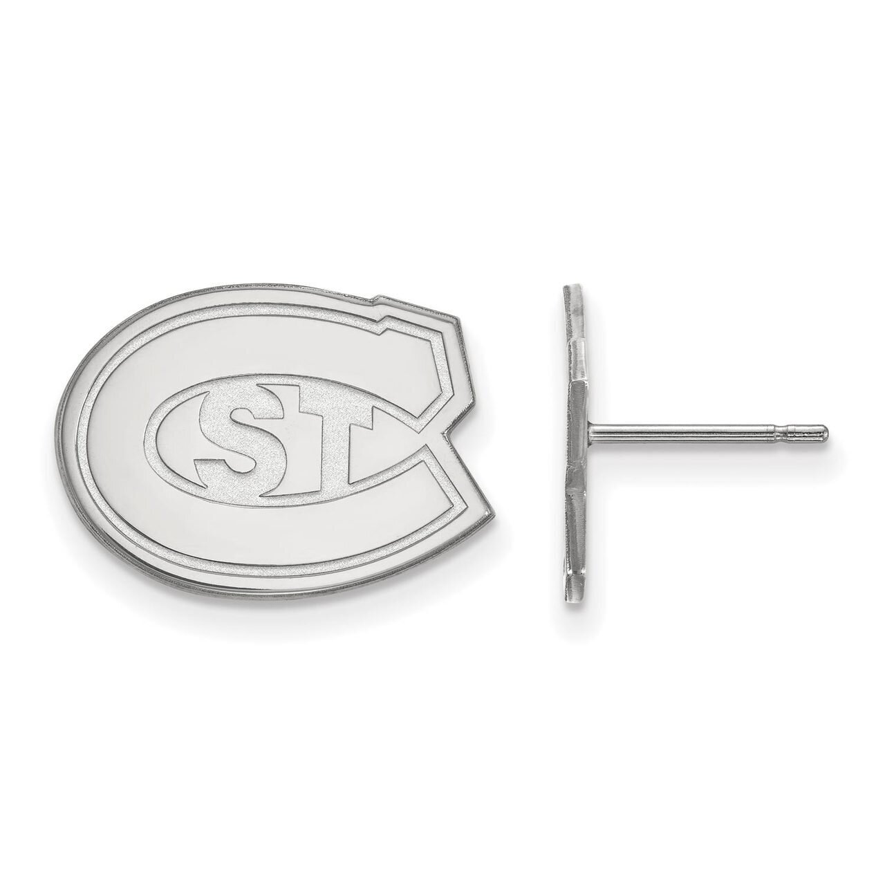 Saint Cloud State Small Post Earring 14k White Gold 4W004STC, MPN: 4W004STC, 886774831053
