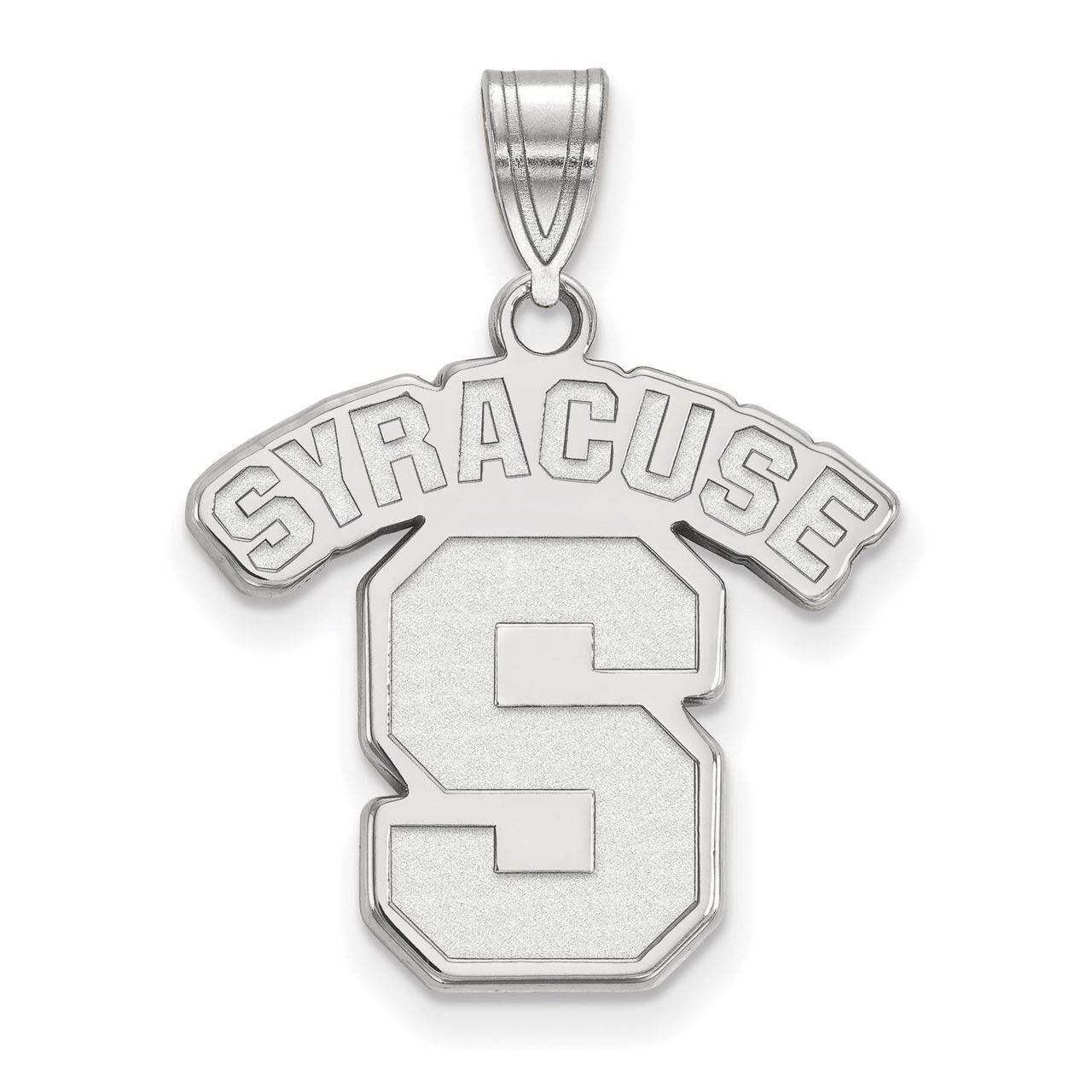 Syracuse University Large Pendant 14k White Gold 4W004SYU, MPN: 4W004SYU, 886774831077